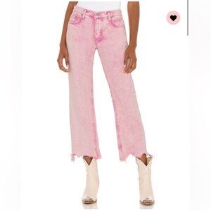 Free People - Maggie Mid-Rise Straight Jeans